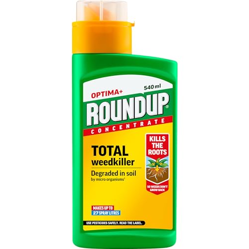 Roundup Optima Plus Total Weedkiller Concentrate 540 ml