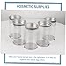Beavorty 1set Transparent Makeup Sponge Storage Container Breathable Beauty Egg Cases for Organizing Cosmetics Durable and Portable Design for Travel and Home Use 6pcs