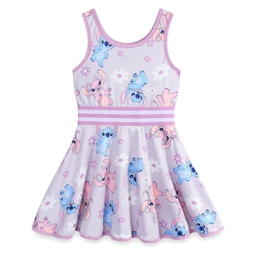 Disney Lilo & Stitch Girls Sleeveless Dress for Big Kids