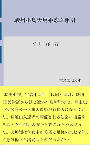 駿州小島天馬姫恋之駆引 駿州小島藩物語第二話 (常葉歴史文庫)