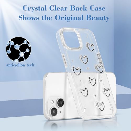 Coque iPhone 15 Plus antichoc et mince en silicone transparent protégeant l'écran - 5