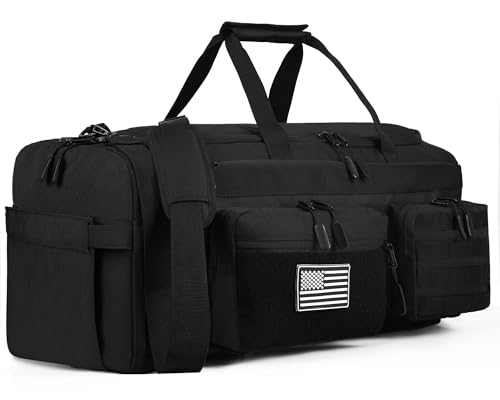LHI 50L Tactical Duffle Bag for Men