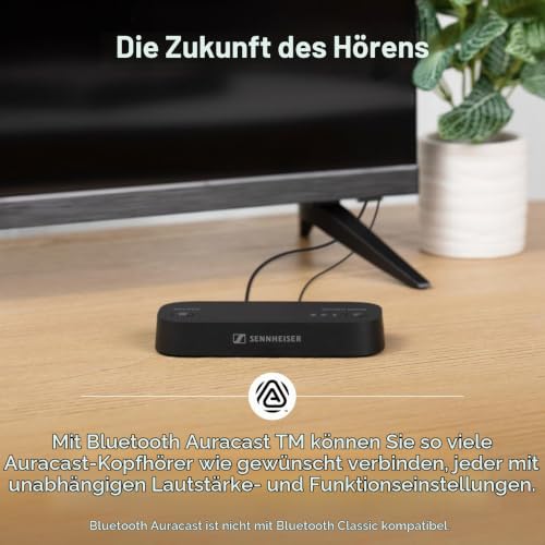 Sennheiser RS 275 TV Kopfhörer - Bluetooth Kopfhörer und Transmitter Bundle - Low Latency Wireless Kopfhörer mit virtuellem Surround Sound… – Ansicht 9