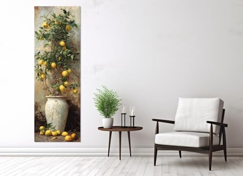 Affiche imprimée Citronnier pour raviver un mur terne et vide