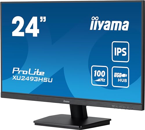 Image of 24 inch iiyama XU2493HSU-B7 IPS 1ms HDMI /DP /USB spks