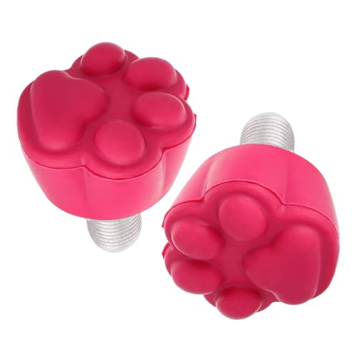 VICASKY 2pcs Quad Skates Toe Stops Rubber Brake Blocks for Roller Skating Safety Easy Install