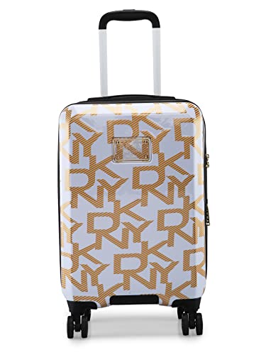 Image of DKNY Deco Signature Range Gold Color 20 inch Cabin Trolley