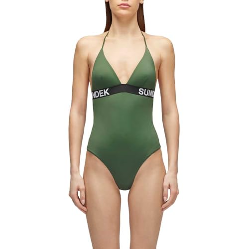 Maillot de bain SUNDEK Gabriela une pièce pour femme avec bande élastique logo