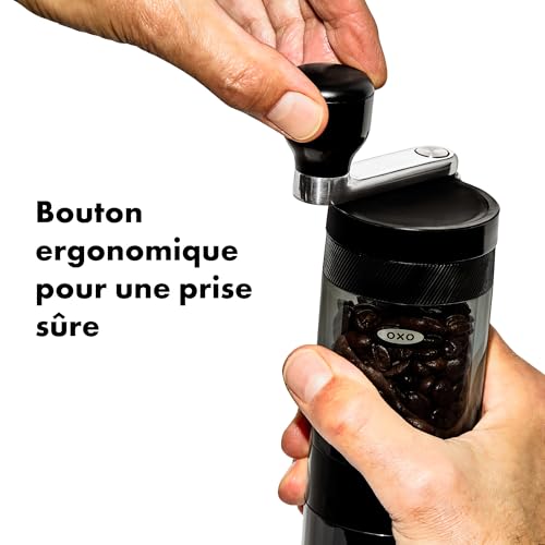 Moulin à café manuel compact OXO Brew pour savourer un expresso en voyage - 8