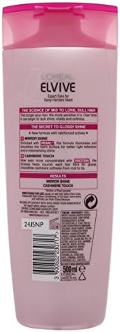 L'Oreal Elvive Nutri Gloss Shine Dull Hair Shampoo 500ml