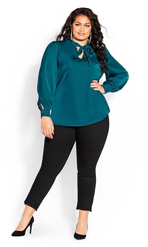 Image of City Chic Women's Plus Size Top - In Awe