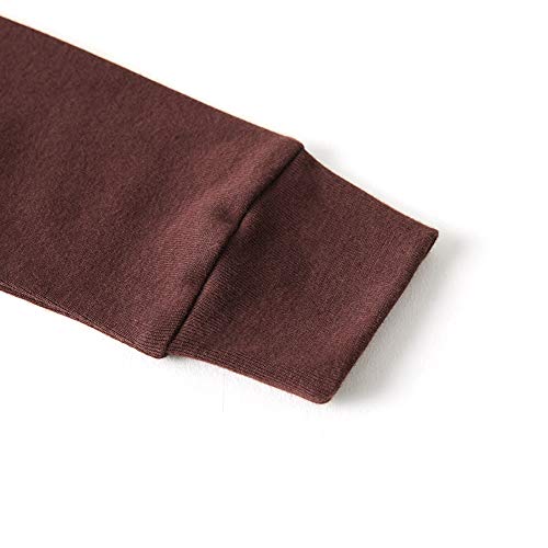 Image of Spring&Gege Little & Big Kids Soft Cotton Long Sleeve Mock Turtleneck Shirts