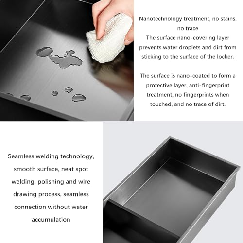Étagère de douche étanche en acier inoxydable pour rangement cuisine - 5