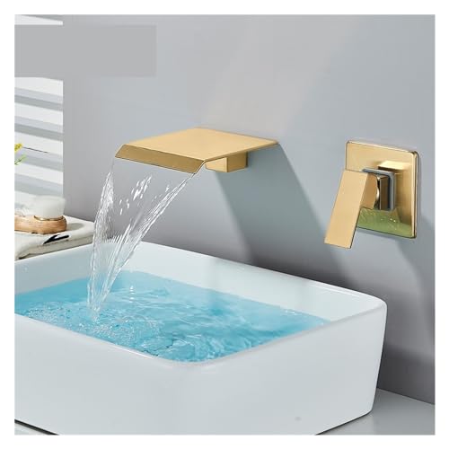 Robinet cascade mural chrome mitigeur élégant encastré - 3