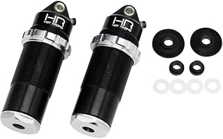 Hot Racing TFF155AR08 Aluminum Threaded Rear Bleeder Shock Bodies Arrma 1/10 4x4