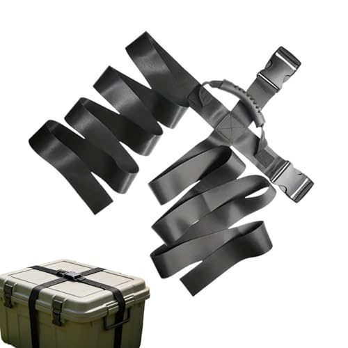 Correas para Cajas | Correa de Mano Ajustable para Levantamiento,Cinta para Transporte de Cajas,para Compra, Electrodomésticos, Almacenaje, Baúles, Equipaje, Levantamiento de Objetos Pesados
