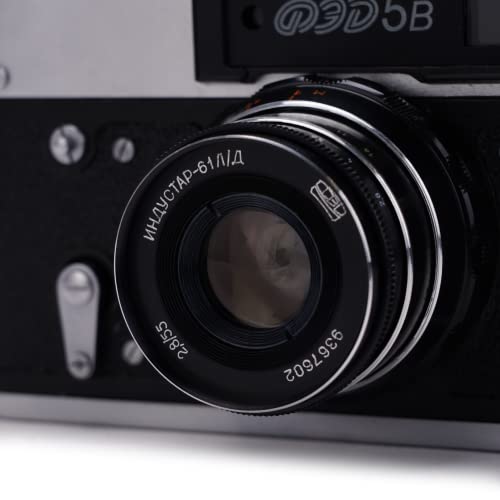 DEF FED-5B 5 USSR Rangefinder 35mm Camera with INDUSTAR-61 LD 2.8/55 Lens