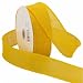 Morex Ribbon Burlap Wired Ribbon, 1-1/2-Inch by 10-Yard Spool, Bright Yellow