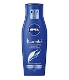 NIVEA 6er Pack Rundum-Pflege-Shampoo für trockenes, leicht strapaziertes Haar, 6 x 400 ml Flasche, Haarmilch