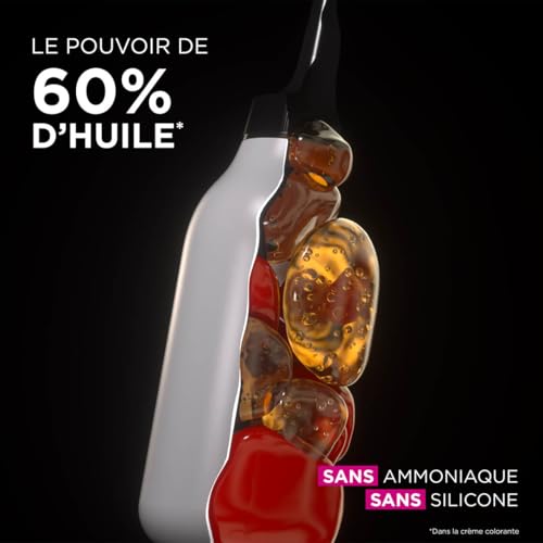 Coloration Rouge Intense Garnier Olia 6.60 anti cheveux ternes