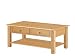 Produktbild Loft24 Ilona Couchtisch Landhaus Wohnzimmertisch mit Schubladen Beistelltisch Kaffeetisch Sofatisch 110x60 cm Kiefer massiv gebeizt geölt