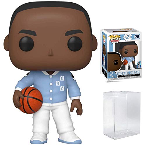 Michael Jordan Tar Heels #75 Pop figurine pour décorer votre bureau de passionné