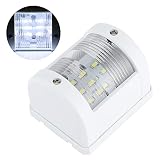 Morskie światło nawigacyjne LED, 12 V/24 V 135 stopni światło sygnalizacyjne łodzi 5 W IP66 LED wymiana lampy masztu nawigacyjnego do rejsów łodzią rybacką