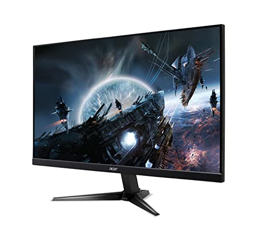 Image of acer Nitro QG241YS 23.8 inch VA Panel 1920 x 1080 Pixels I 165Hz Refresh Rate I 1 MS VRB Response Time I 2 x HDMI 1 X DP I Stereo Speakers FHD Resolution LCD Gaming Monitor, Black