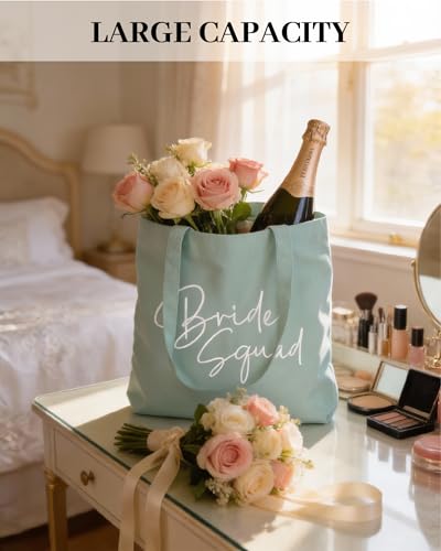 Bride Squad - Bolsas Tote para novias y damas miniatura 3