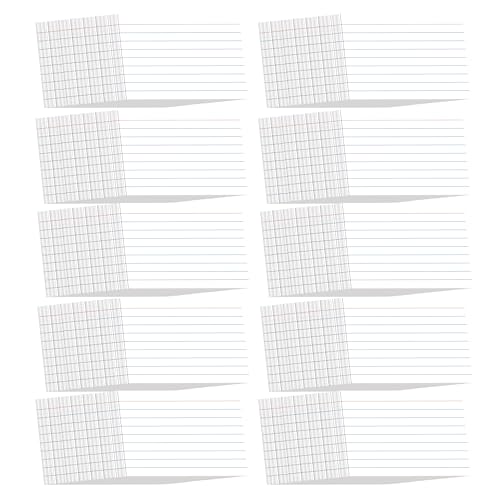Cartes d'étude A6 lignées JamJar 1040 fiches de révision 300g de bureau