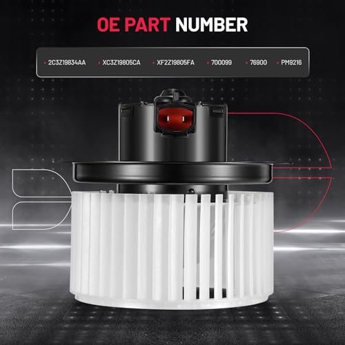 Image of BDFHYK AC Heater Blower Motor Fan 700099 Compatible with 2000-2005 Excursion 1999-2007 F-250 F-350 Super Duty 1999-2003 F-450 F-550 Super Duty,HVAC Blower Motor Assembly Replacement for PM9216