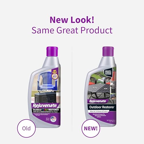 Rejuvenate Outdoor Restorer, 16 Ounces, Restores Faded and Weathered Outdoor Surfaces Such As Patio Furniture, Shutters, Siding And Grills - Image 3