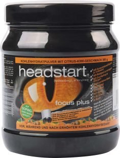 Headstart veganes Pulver für deinen Booster Energy Drink | Focus Plus Tropical 500 ml | Astronautennahrung ohne Koffein für mehr Konzentration | leistungssteigernd | Gaming Booster Astronautenkost Cover