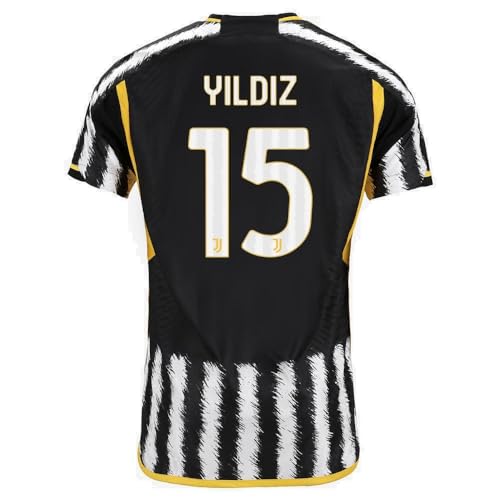 JUVENTUS Kenan Yıldız 15 Nameblock Number Home Kit Offizielle Kollektion...