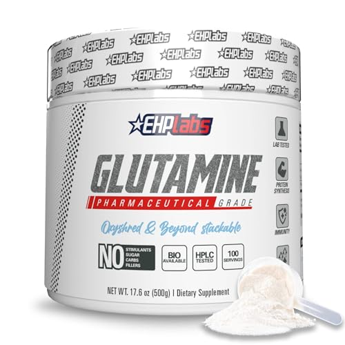 EHP Labs L Glutamine Powder Amino Acids - L-Glutamine, Workout Re...