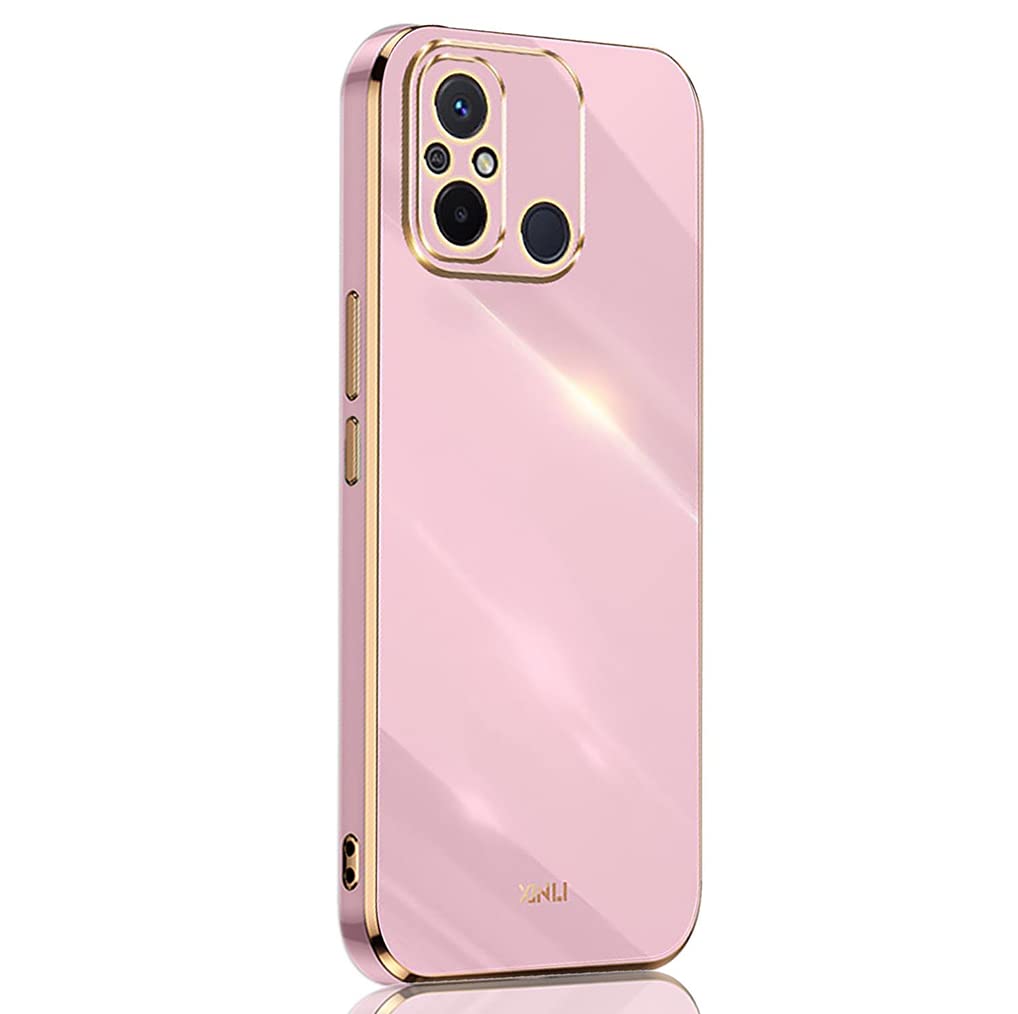 ILING Coque Pour Xiaomi Redmi 12C/Xiaomi Redmi 11A, Silicone Coloré Case Protégez La Caméra, Étui Ultra-Fin Antichoc Pour Femme (Blanc