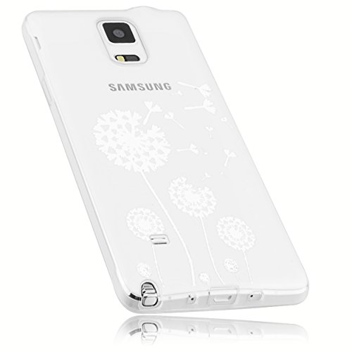 mumbi – 13323 Carcasa para Samsung Galaxy Note 4 en diseño de Diente