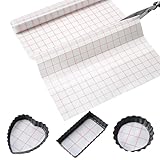 Silicone Baking Mat Roll 16IN*5FT Free Cutting, Non-Slip Pastry Mat, Non-Stick Reusable Air Fryer Liner, Oven Liners, Counter Mat, Freeze Dryer Mat, Easily Cut to Size Fit All Ovens Pans Tins Dishes