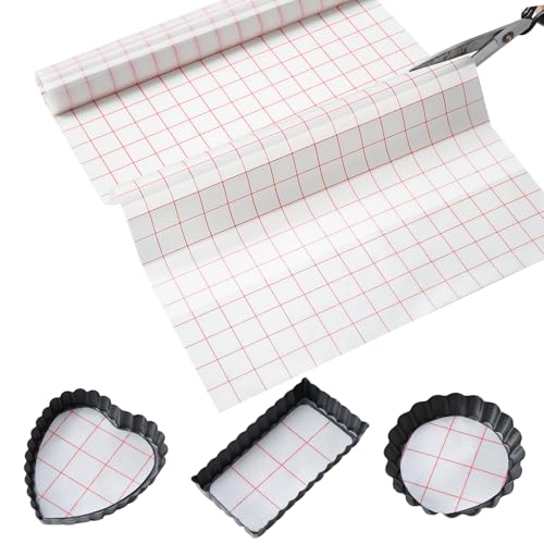 Silicone Baking Mat Roll 16IN*5FT Free Cutting, Non-Slip Pastry Mat, Non-Stick Reusable Air Fryer Liner, Oven Liners, Counter Mat, Freeze Dryer Mat, Easily Cut to Size Fit All Ovens Pans Tins Dishes