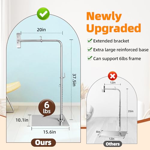 Workstand with Side Clamp for Lowery Stands, Extra-Large ＆ Stable Base by ZHDZKJ - Used condition - Image 2