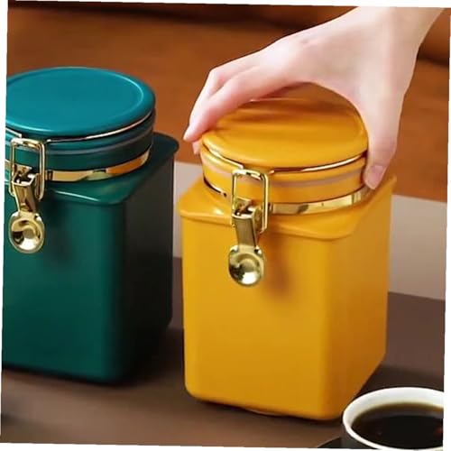 Envase hermético para café STOBAZA naranja miniatura 2