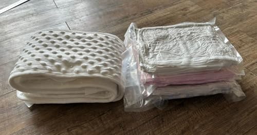 Image of Peaceful Parenting Crib Rail Covers for Teething - Baby Guard Edge Protector Covers for Baby Crib - Biting & Chewing Bed Guard Rail for Toddlers - Protector Accessories