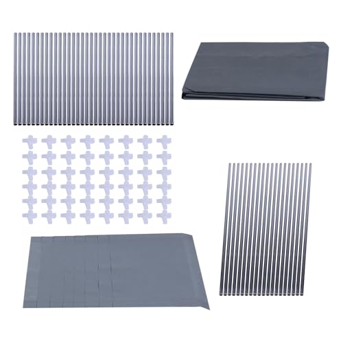Sxhlseller Armario Portátil, Perchero de Gran Capacidad con Cubierta No Tejida y Marco de Metal Resistente para Dormitorio, Organizador de Almacenamiento Minimalista para Organización del Hogar
