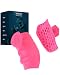VAGUYGY Workout Grips,Rubber Fingerless Gym Gloves, Pull Up Grips for Men Women Crosstraining Palm Grips Hand Protection，Suitable for Gym & Home Workouts, Improves Grip Strength(1,pink)