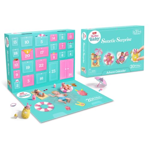My Mini Baby Advent Calendar 20+ Collectible Accessories Countdown de ZURU