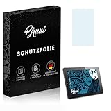Bruni Schutzfolie kompatibel mit CSL Panther Tab 9s Folie, glasklare Bildschirmschutzfolie (2X)