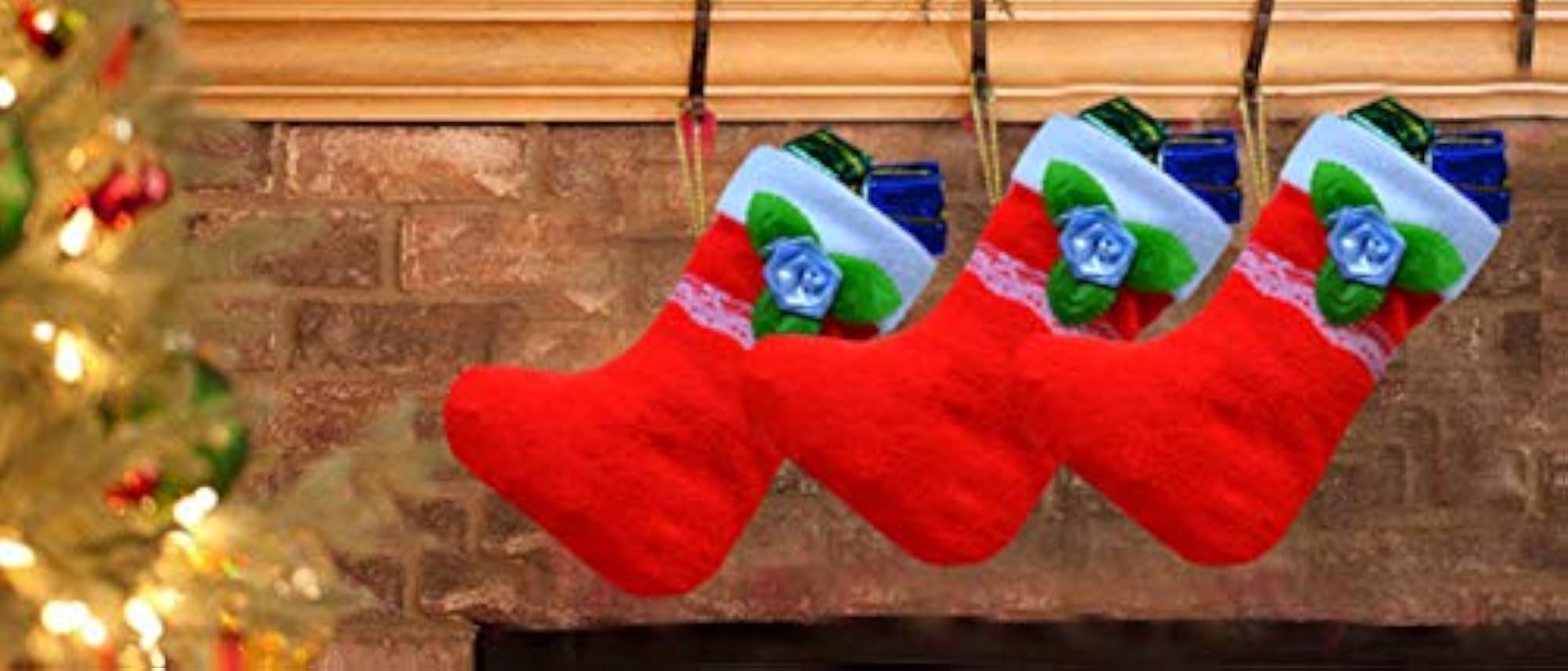 Stylish Christmas Stocking Sack for Décor, Gifting