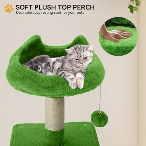 Torre para gatos YITAHOME de 54 pulgadas para interiores miniatura 6