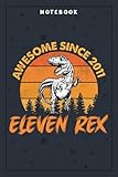 Photo Gallery notebook planner awesome since 2011 kids eleven rex 11th birthday dinosaur 11: planning, budget, homeschool,6x9 in , tax, goal, hourly, college, small business Photo Gallery notebook planner awesome since 2011 kids eleven rex 11th birthday dinosaur 11: planning, budget, homeschool,6x9 in , tax, goal, hourly, college, small business