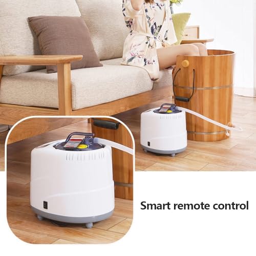 Spa de pies con máquina de vapor y masajeador miniatura 5